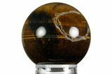 Polished Blue & Orange Tiger's Eye Sphere #330201-1